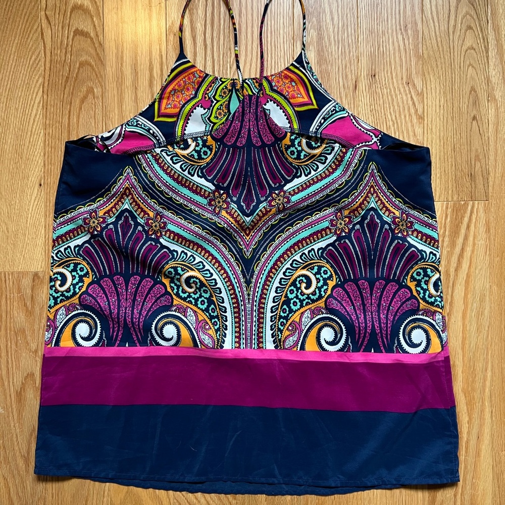 Colorful Patterned Tank Top - Picture 2 of 4